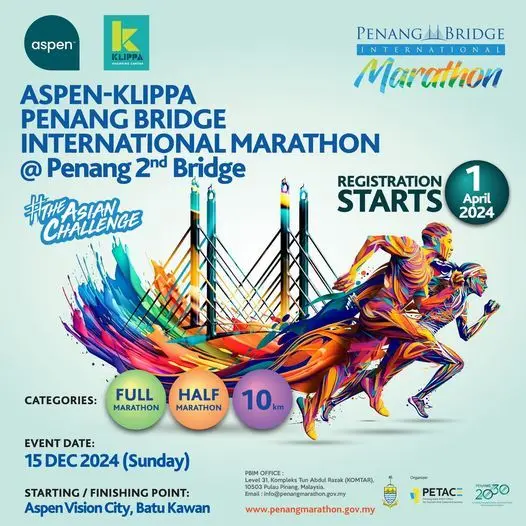 Penang Bridge International Marathon 2024 - Concert & Event in Simpang Ampat