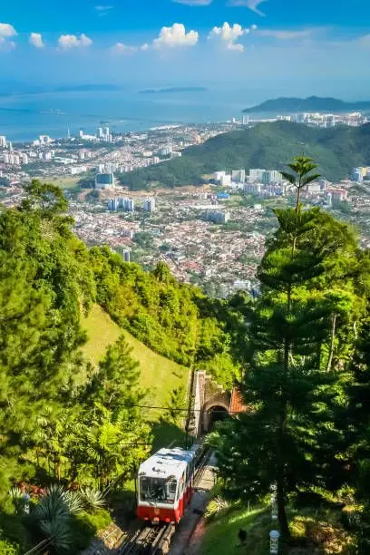 Penang Hill (Bukit Bendera) Funicular Train Station
