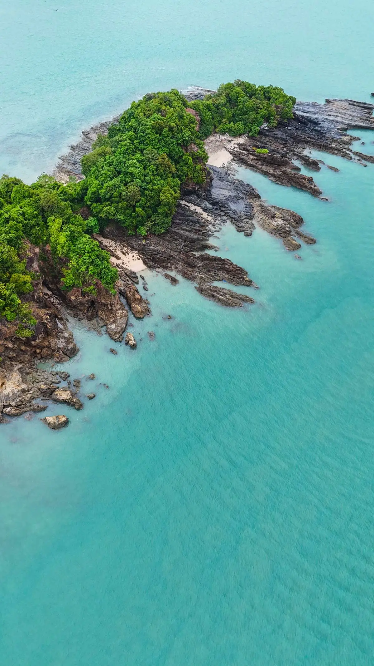 Pulau Ular Abrasional Platform - Geosite in Langkawi