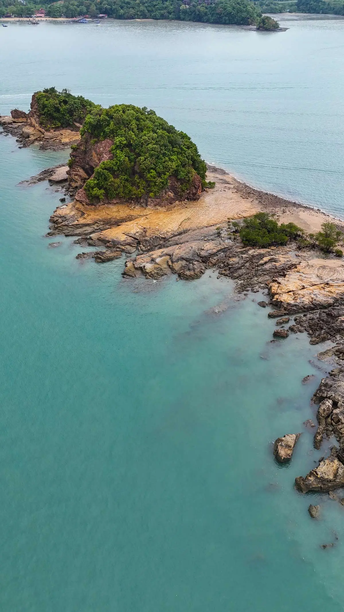Pulau Ular Abrasional Platform - Geosite in Langkawi