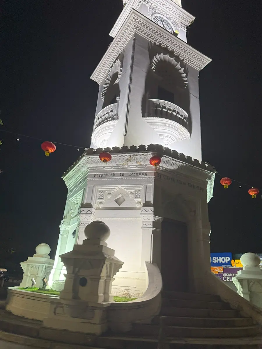Queen Victoria Memorial Clock Tower - Landmark in Penang