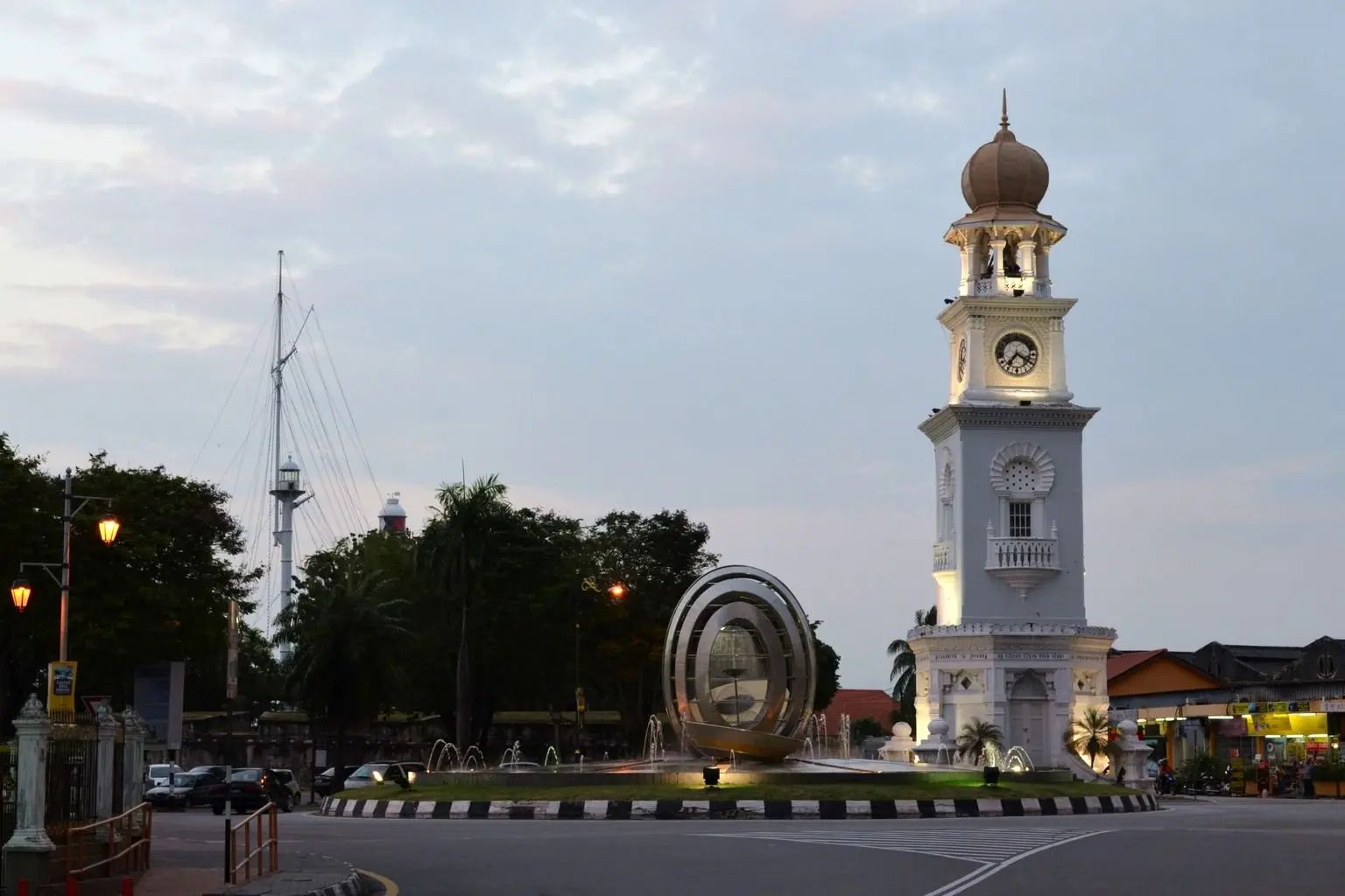 Queen Victoria Memorial Clock Tower - Landmark in Penang