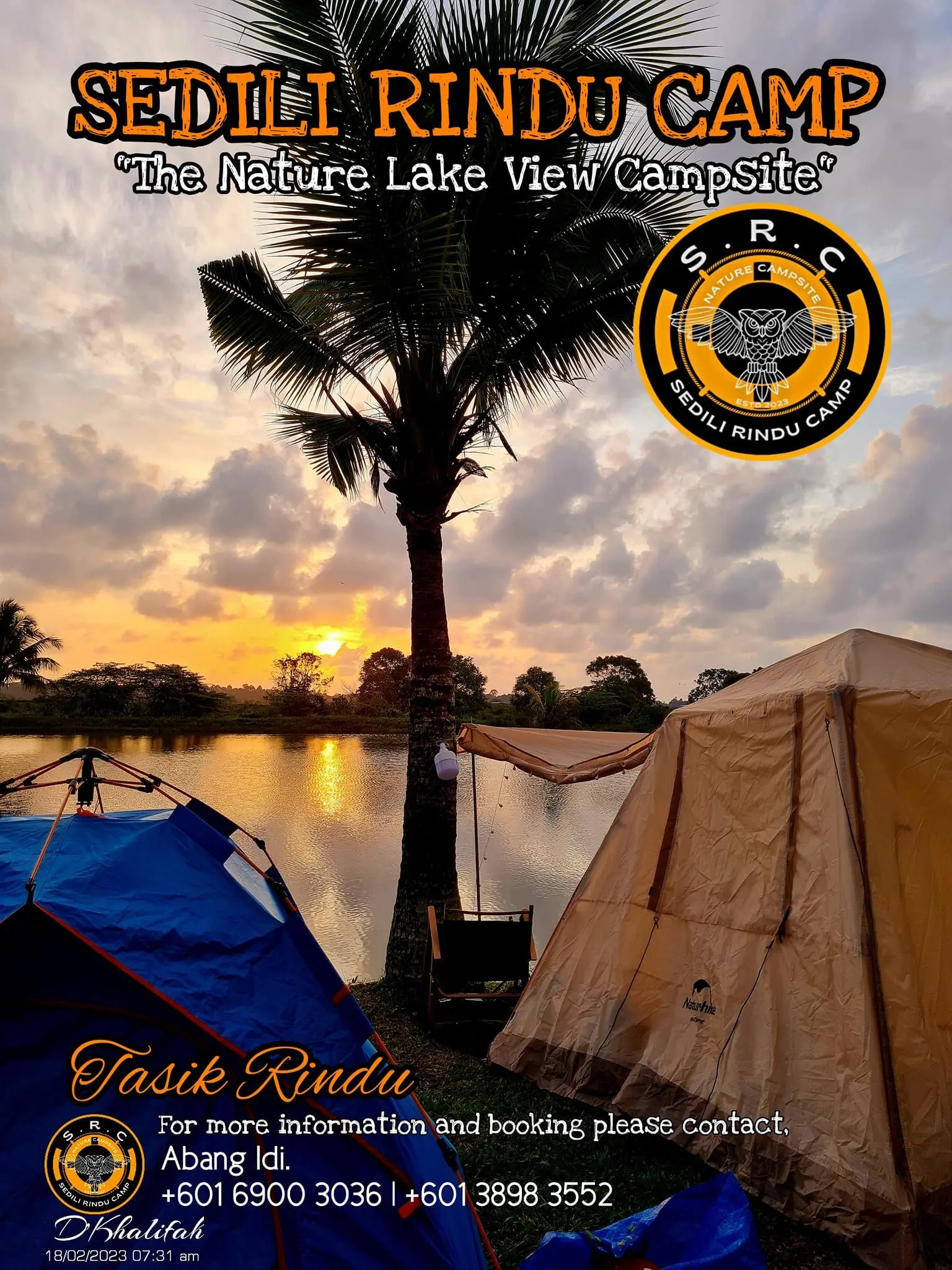 Sedili Rindu Camp - Campsite in Kota Tinggi