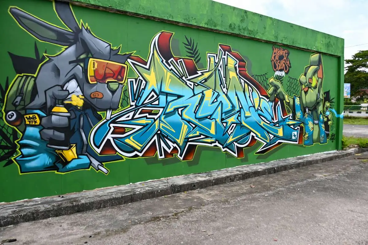 Street Art Hospital Lama - Art Gallery & Art Street in Langkawi