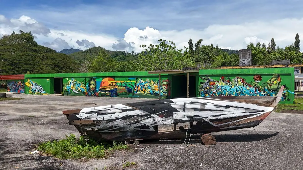 Street Art Hospital Lama - Art Gallery & Art Street in Langkawi