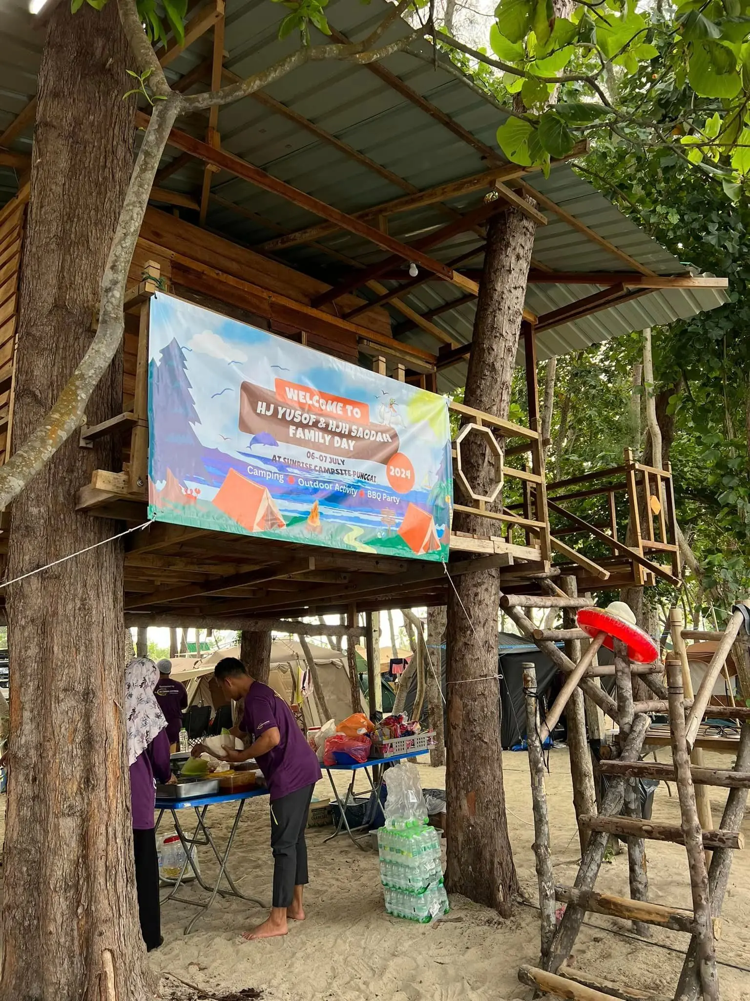 Sunrise Camp Kg Punggai - Campsite in Bandar Penawar