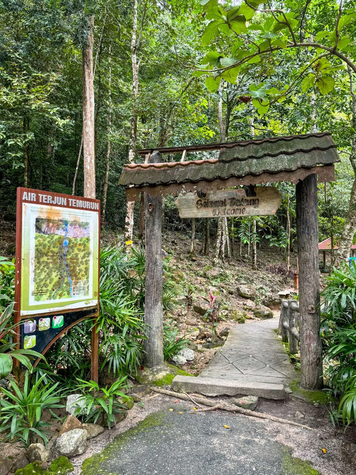 Air Terjun Temurun (Waterfall) - Geosite in Langkawi