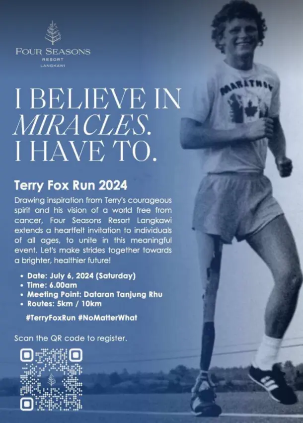 Terry Fox Run 2024 - Concert & Event in Langkawi