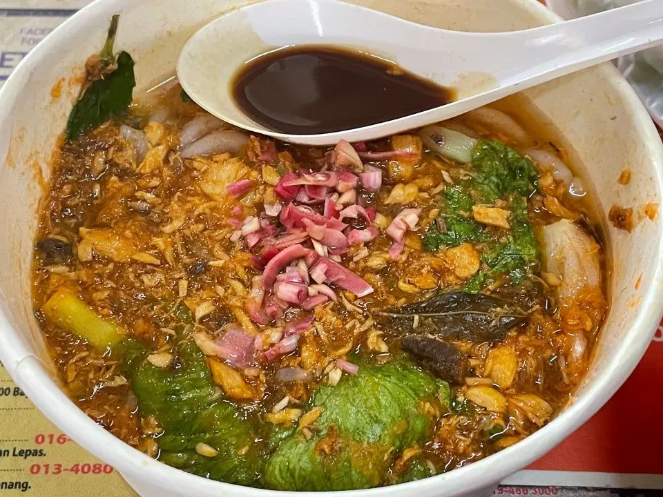 Wan Dao Tou Assam Laksa - Local Food in George Town