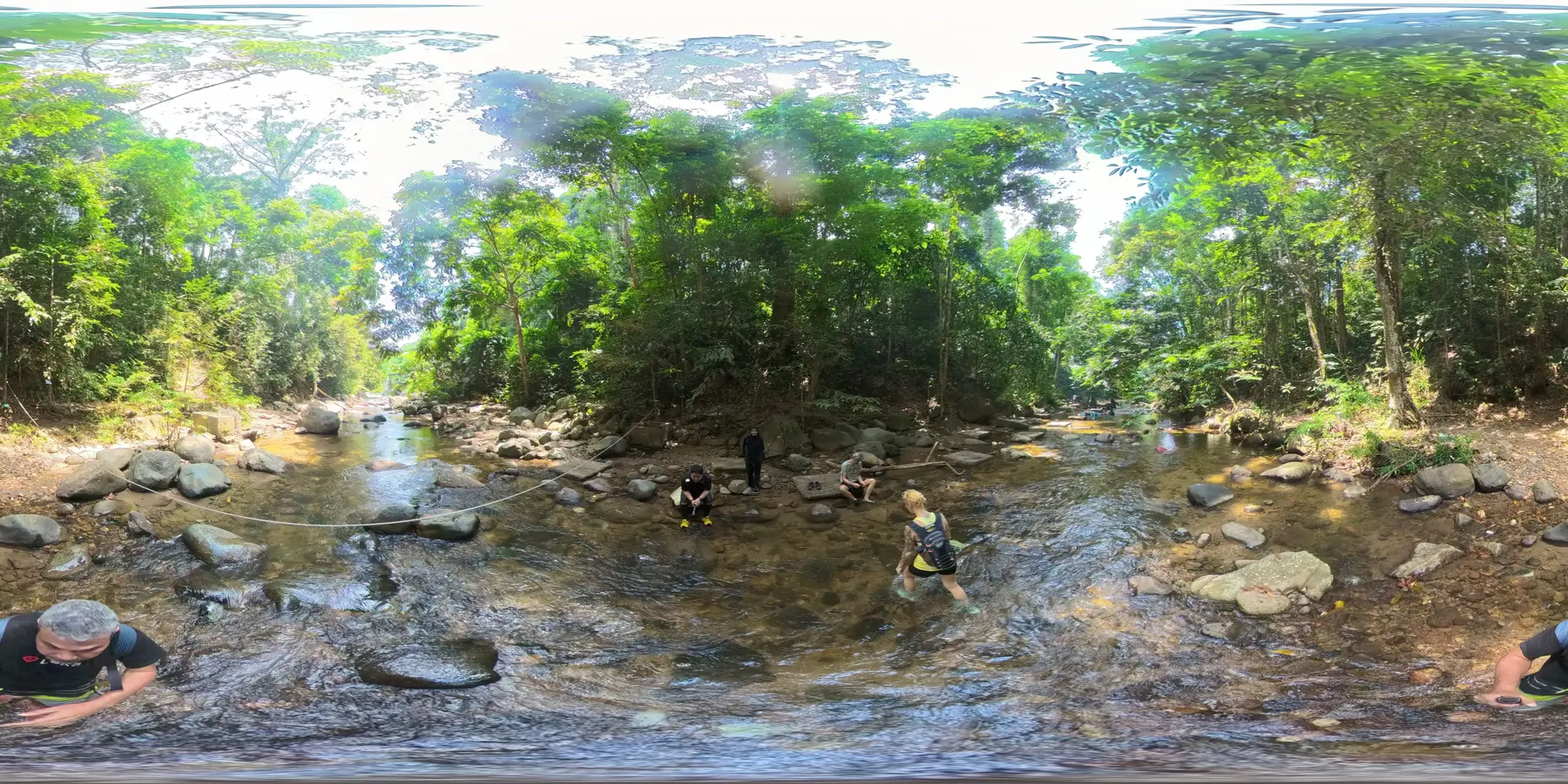 First river crossing