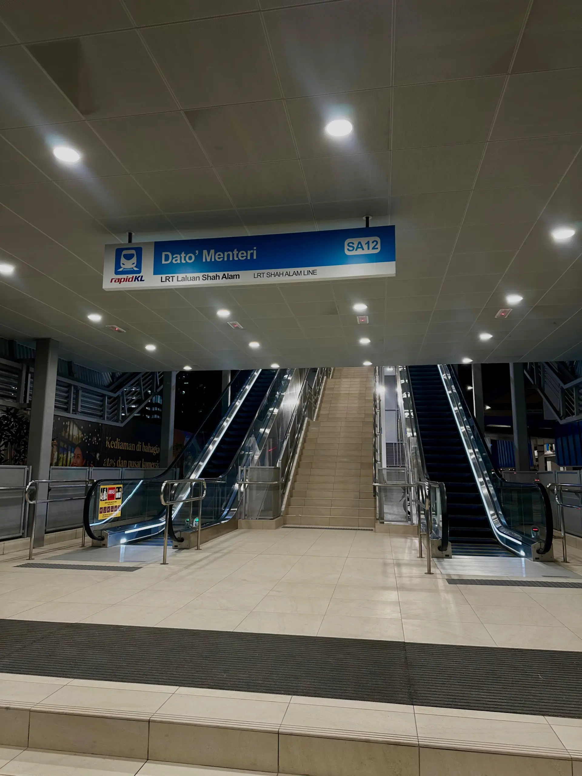 Pintu A (night time)