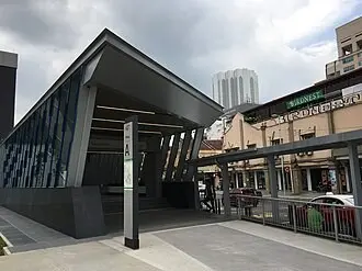 Entrance A - Pasar Seni Station